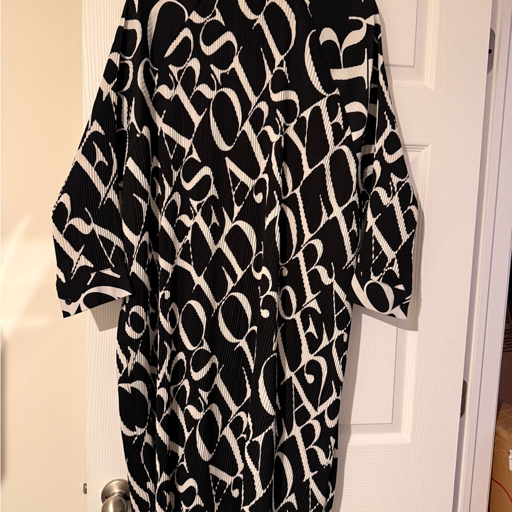 Beulah Monochrome Patterned Overjacket - image 3